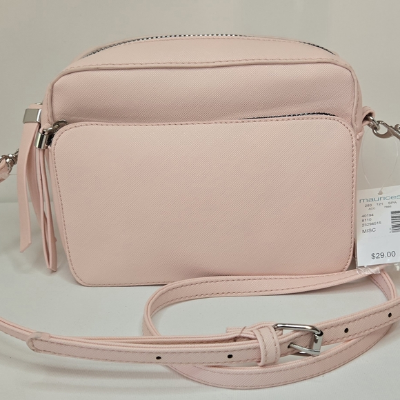 Maurices Handbags - NWT Maurices Pink Crossbody Bag